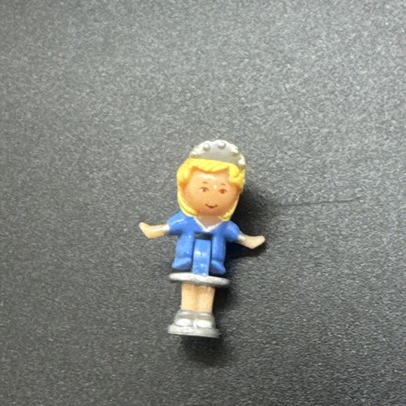 Vintage Polly Pocket “Jewel Surprise” Ring 1993 Blue Bird Toys - Picture 7 of 8